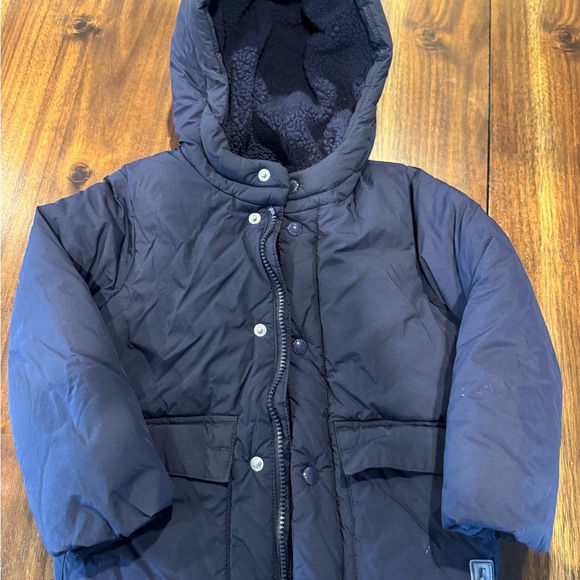 GAP Kids Dark Blue Puffer Jacket